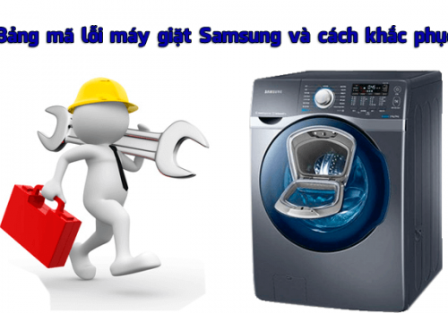 SỬA MÁY GIẶT SAMSUNG 